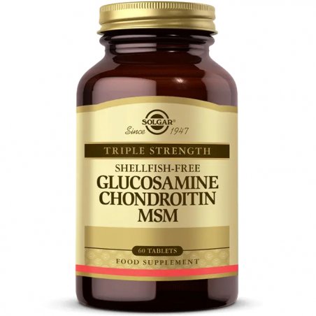 Solgar Glucosamine Chondroitin MSM chondroprotective agent 60 pc(s) Internal use Tablet