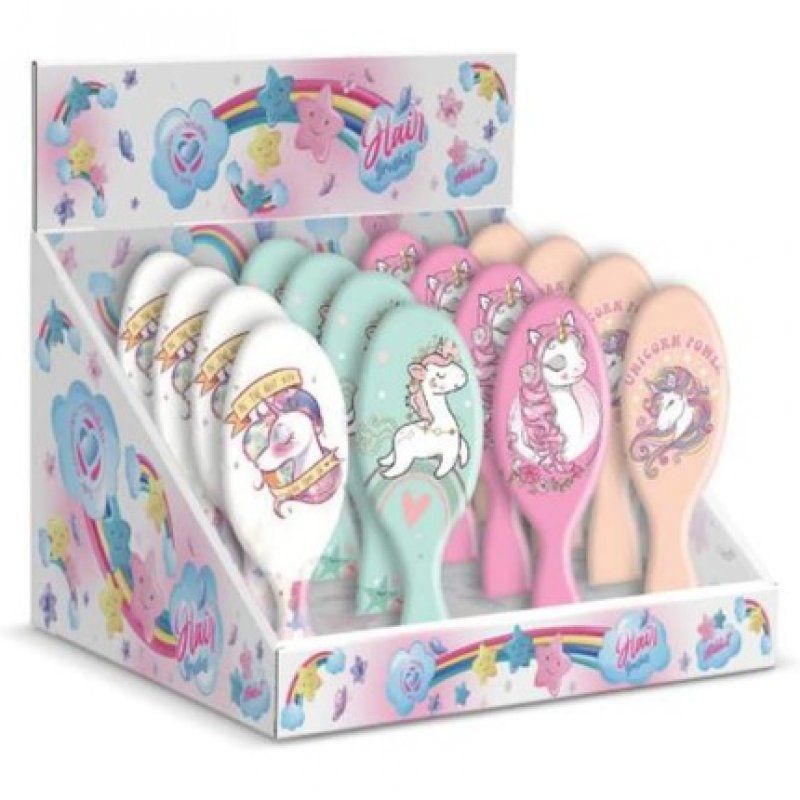 Esseci Italia Oval Unicorn Hair Brush