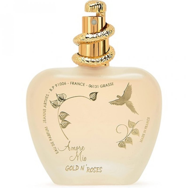 Jeanne Arthes Amore Mio Gold'n'Roses Eau de Parfum for Women Made in France 100ml