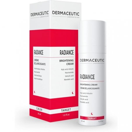 Dermaceutic Radiance Brightening Cream with Kojic Acid, Arbutin, Niacinamide, Salicylic and Mandelic Acids 30ml