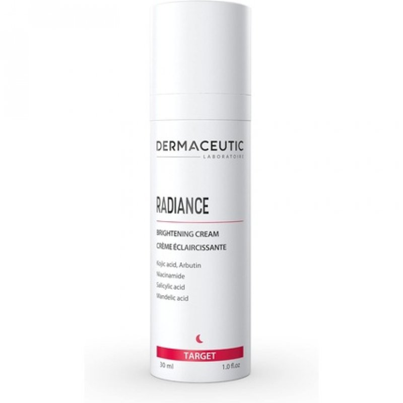 Dermaceutic Radiance Brightening Cream with Kojic Acid, Arbutin, Niacinamide, Salicylic and Mandelic Acids 30ml