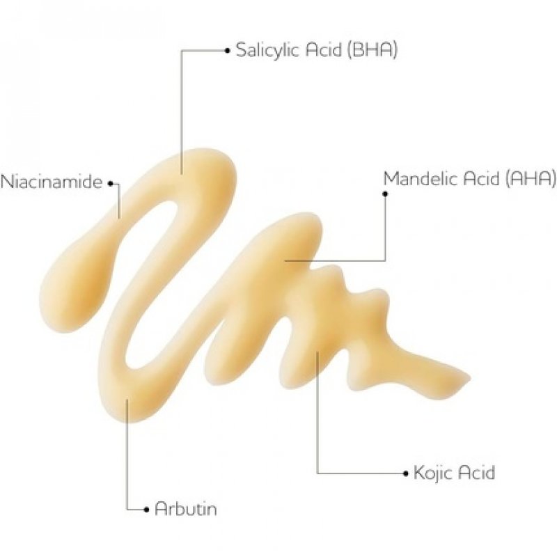 Dermaceutic Radiance Brightening Cream with Kojic Acid, Arbutin, Niacinamide, Salicylic and Mandelic Acids 30ml