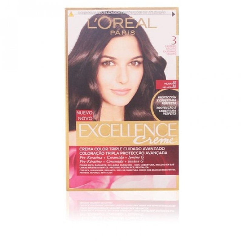 Excellence Creme Hair Dye 3 Dark Brown