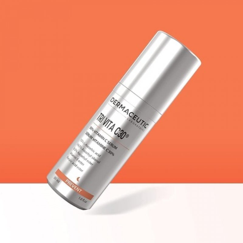 Dermaceutic Tri Vita C30 30% Vitamin C Serum with Vitamin E 30ml