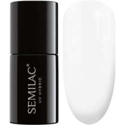 Semilac UV Nail Polish Strong White 001 Color 7ml