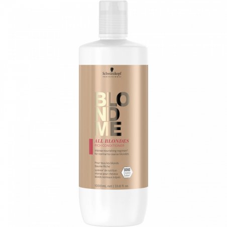 Schwarzkopf BlondMe Keratin Restore All Blondes Rich Conditioner 1000ml