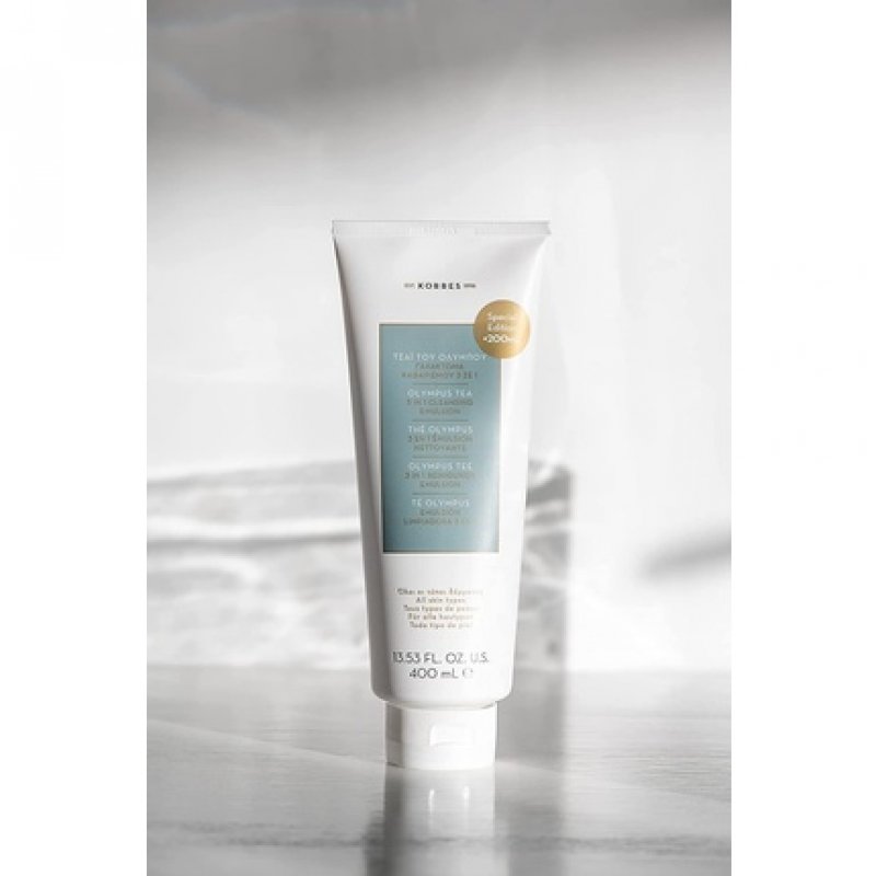 Korres Olympus Tea 3in1 Cleansing Emulsion 200ml