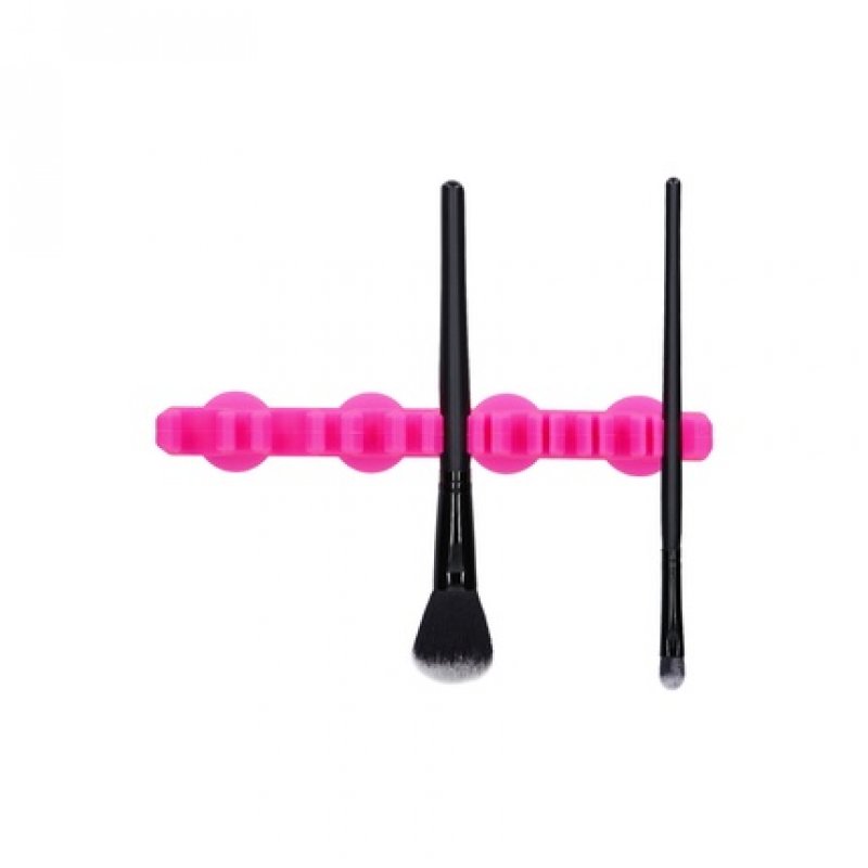 Mimo Silicone Makeup Brush Drying Stand Pink