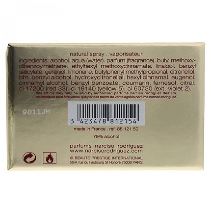 Narciso Rodriguez Rose Musc Eau De Parfum 100ml for Women