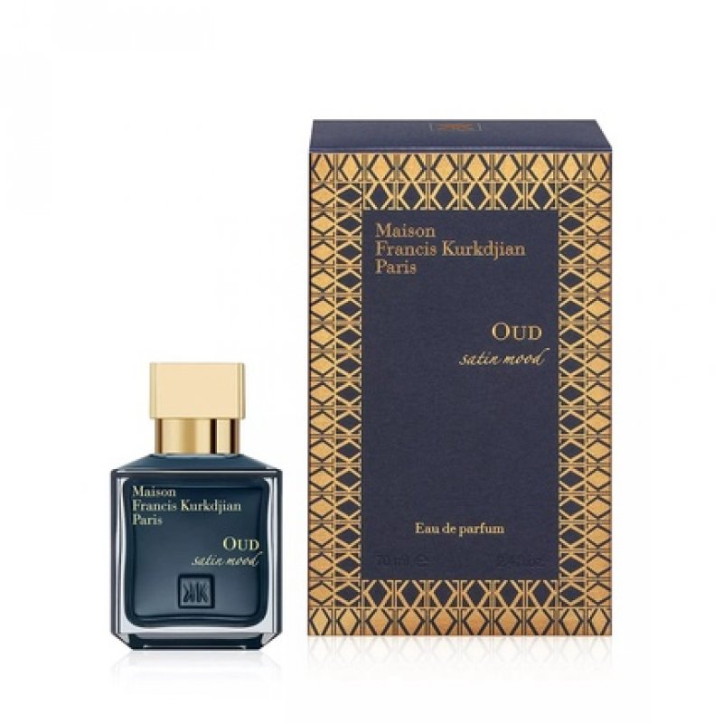 Maison Francis Kurkdjian Oud Satin Mood Eau De Parfum Spray Vanilla Scented Amber Accord 2.4 Fl Oz