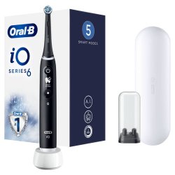 Oral-B iO 6 Adulte Brosse à dents oscillante Noir