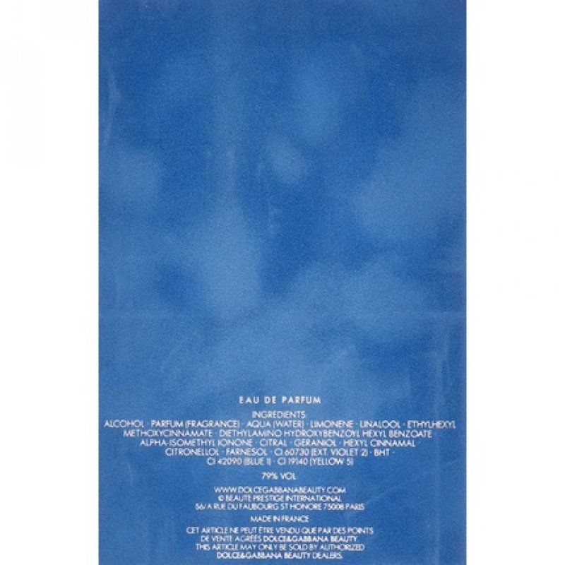 Dolce & Gabbana Eau de Parfum Spray 200ml