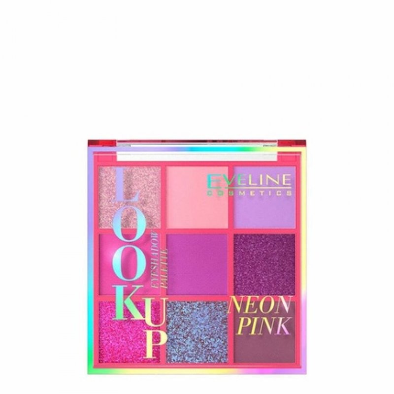 Eveline Cosmetics Look Up 9 Neon Pink Eyeshadow Palette