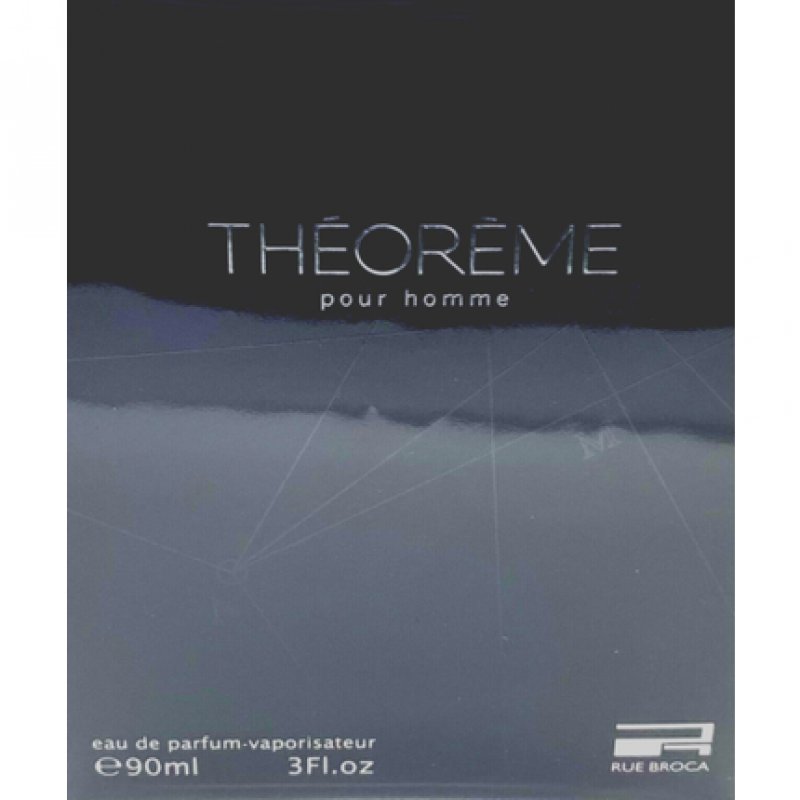 Rue Broca Theoreme Pour Homme Eau de Parfum Spray for Men 3.0oz 90ml - New