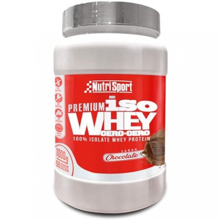 Nutricosmetics - Nutrisport Iso Whey Cero Chocolate 1 Kg