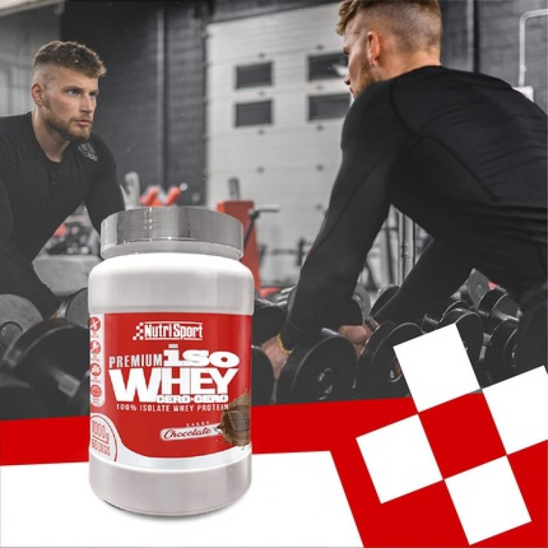 Nutricosmetics - Nutrisport Iso Whey Cero Chocolate 1 Kg