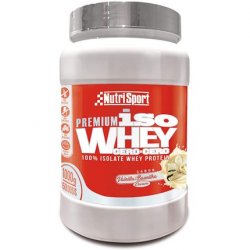 Nutricosmetics - Nutrisport Iso Whey Cero Cero Vainilla 1 Kg
