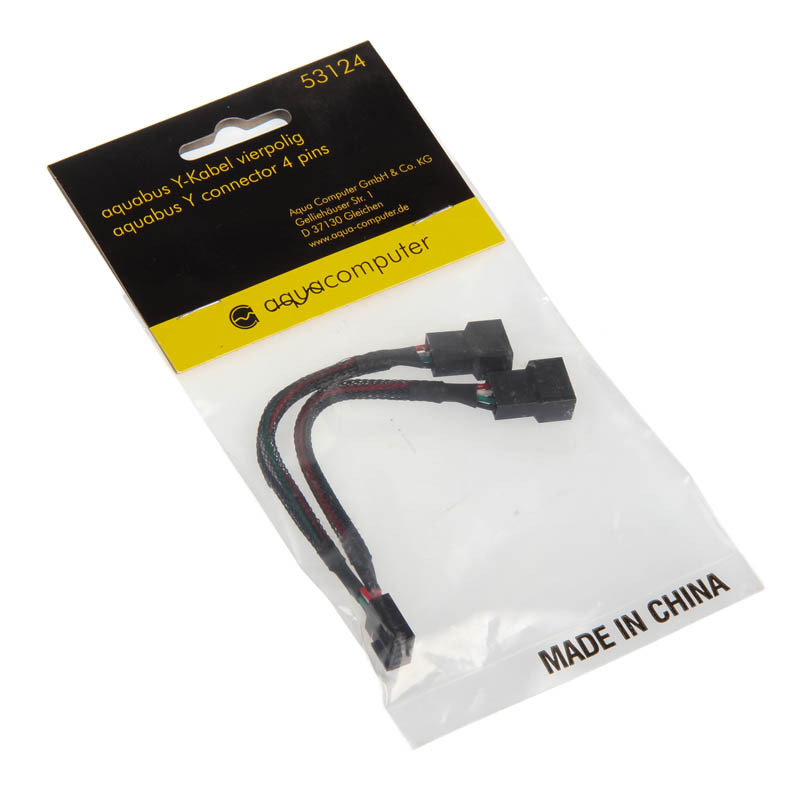 aqua computer compatible aquabus Y-Kabel 4polig