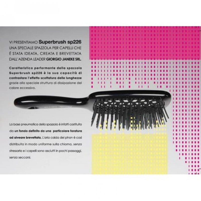 Jäneke Paddle Brush SP226 Black