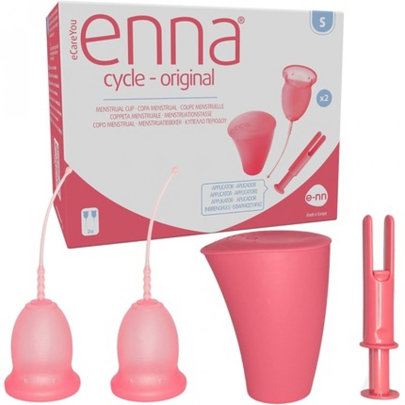 ENNA Cycle Menstrual Cup with Applicator Size S