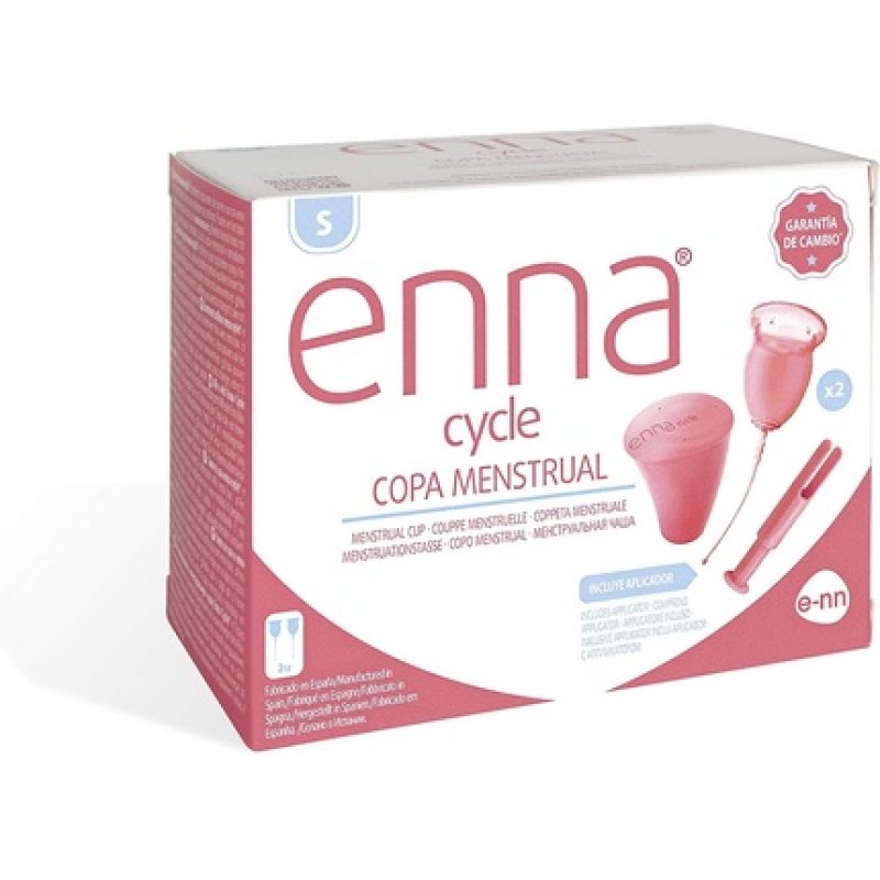ENNA Cycle Menstrual Cup with Applicator Size S