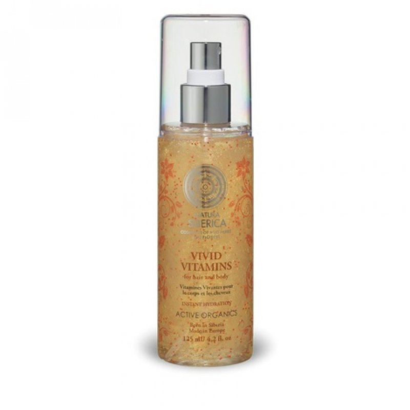 Natura Siberica Vivid Vitamins Natural for Hair and Body 125ml Active Organics