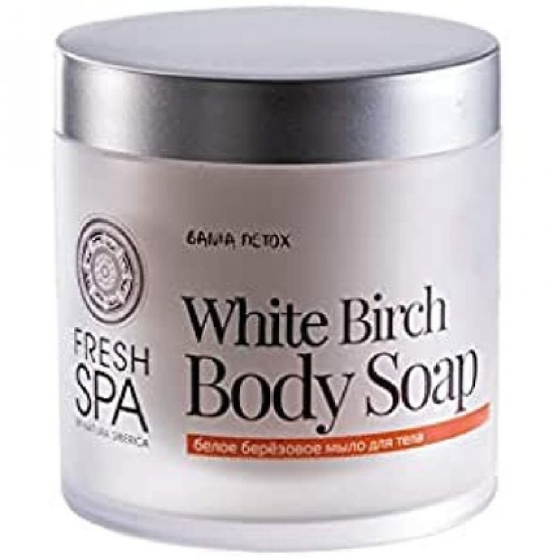 Natura Siberica White Birch Body Soap Ruska Bania Detox