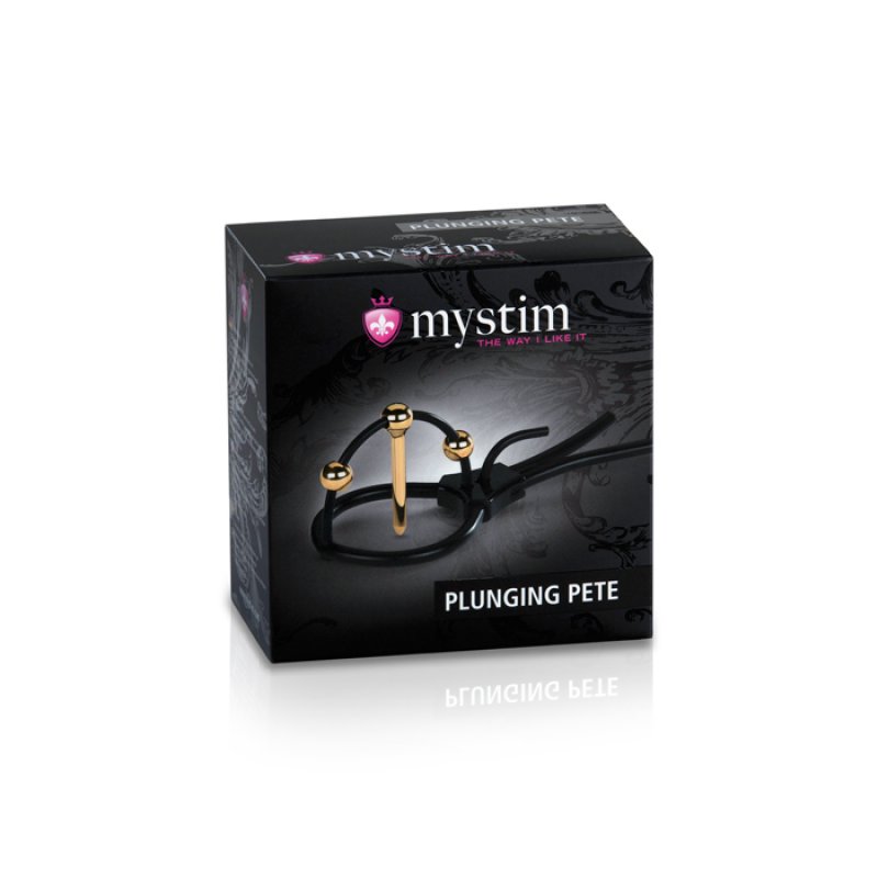 Mystim Plunging Pete Electric shock cock ring