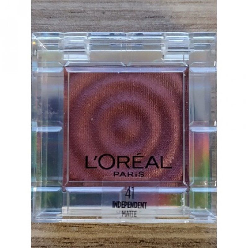 Loreal Paris Oil Eyeshadow Shade 41 Independent Matte 3.8g - Copper Rose