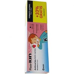 Fluor Kin Strawberry Toothpaste 75 25ml