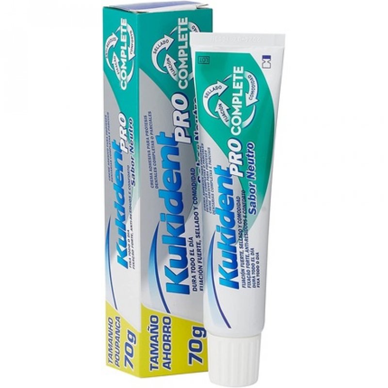Kukident Pro Complete Dental Adhesive Neutral Flavor 70g