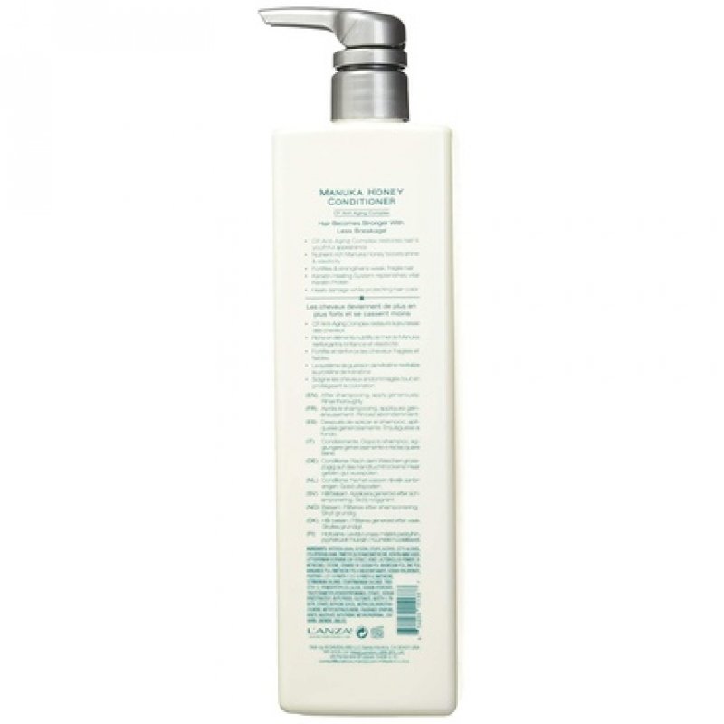 L'ANZA Healing Strength Manuka Honey Conditioner 33.8 Fl Oz