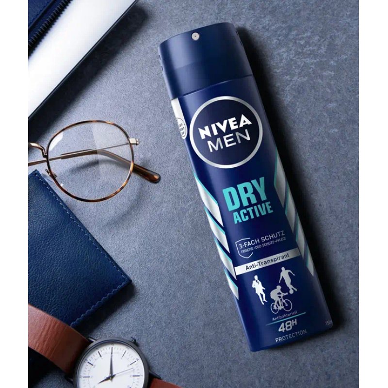 NIVEA Dry Active Deo Spray Men Spray deodorant 150 ml 1 pc(s)