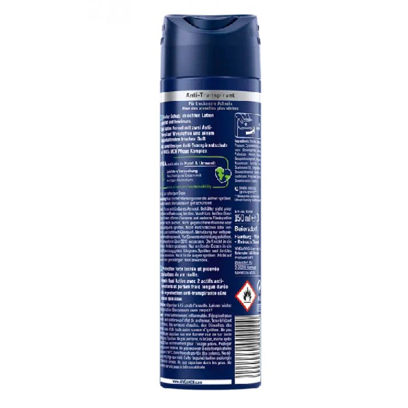NIVEA Dry Active Deo Spray Men Spray deodorant 150 ml 1 pc(s)