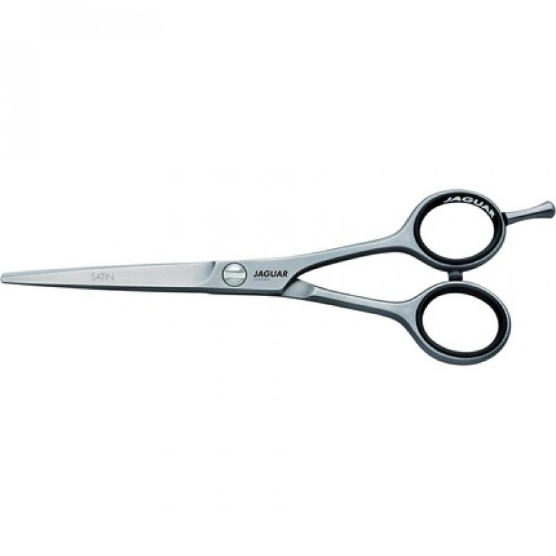 Jaguar White Line Satin 7.0 Inch Professional Steel Hair Cutting and Trimming Scissors for Salon Stylists Beauticians