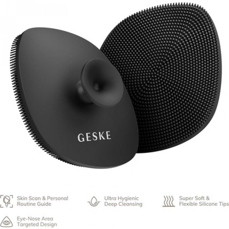 STOCKDIV4 - GESKE SmartAppGuided Facial Brush 4 in 1 Professional Cleansing Brush