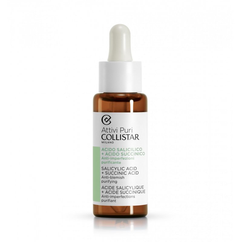 Collistar Salicylic Acid Succinic Acid Anti-Blemish Purifying Sérum visage 30 ml Femmes