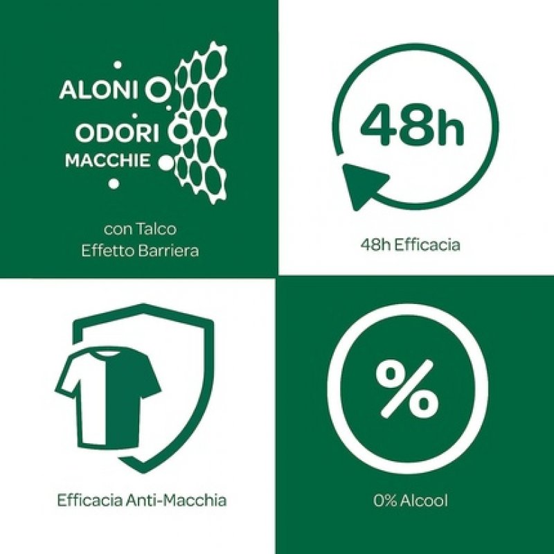 Borotalco Pink Invisible Spray Deodorant Formula without Alcohol with Talk of Barrier Effect 150ml - Pack of 6