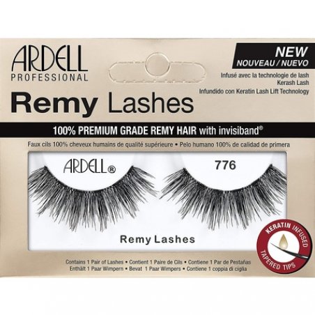 ARDELL Professional Remy Lashes Style 776 - Luxury Handmade Real Hair False Eyelashes with Keratin for Silky Soft Shine