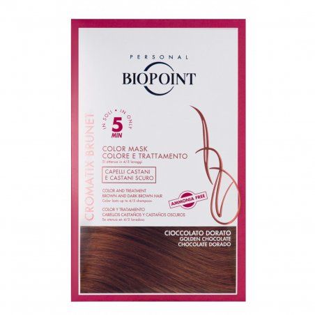 Biopoint Color Mask Cromatix Brunet masque pour cheveux 30 ml