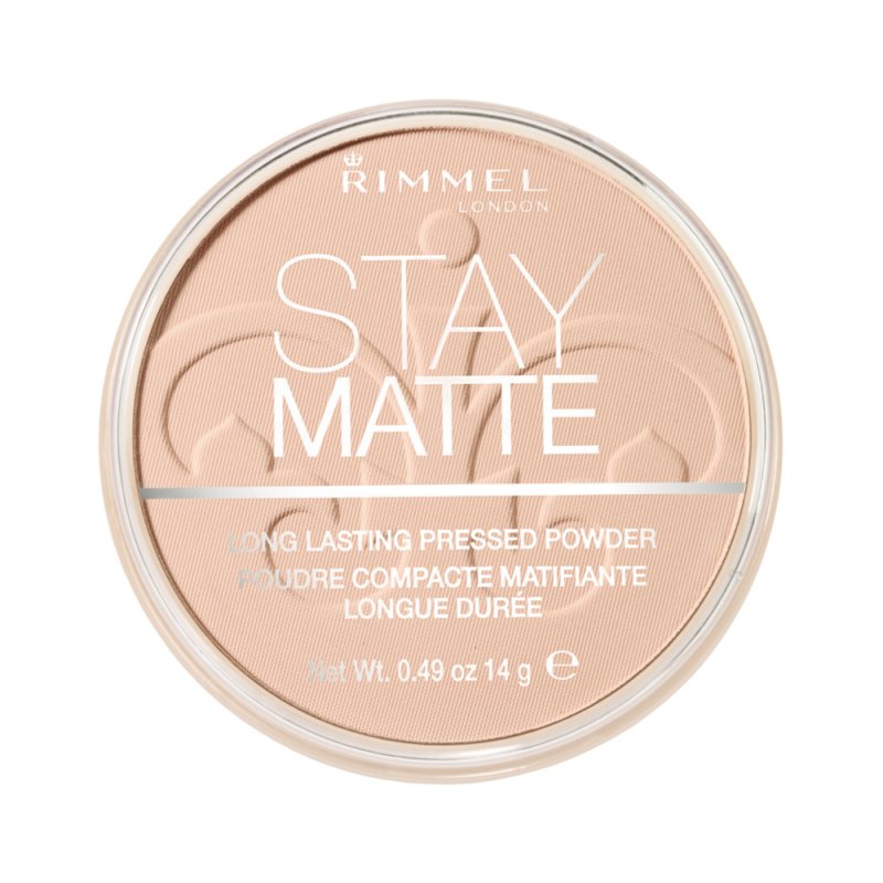 Rimmel Stay Matte Pressed Powder poudre de visage 14 ml Warm Honey
