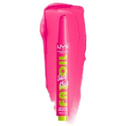 NYX PROFESSIONAL MAKEUP Fat Oil Slick Click Lightweight Buildable Pigmented Vegan Lip Balm Thriving 08