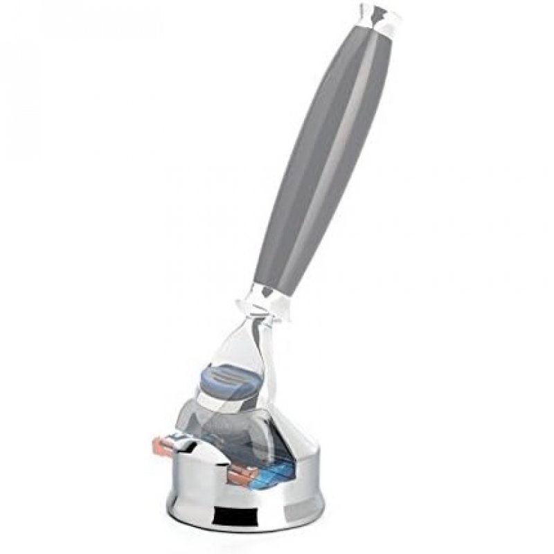 MÜHLE Chrome Stand for 3-Blade Razor and 5-Blade Razor