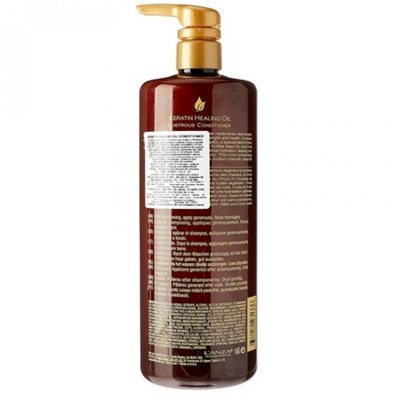 L'ANZA Keratin Healing Oil Lustrous Conditioner 1000ml