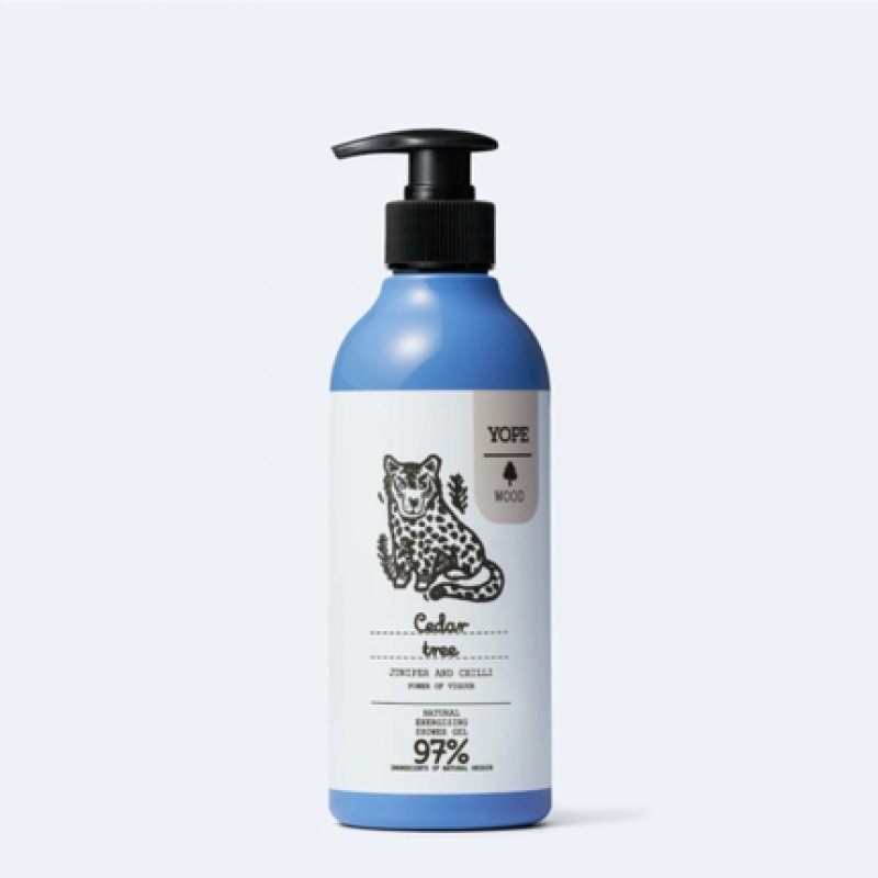Yope Cedar Tree, Juniper and Chilli Shower Gel 400ml