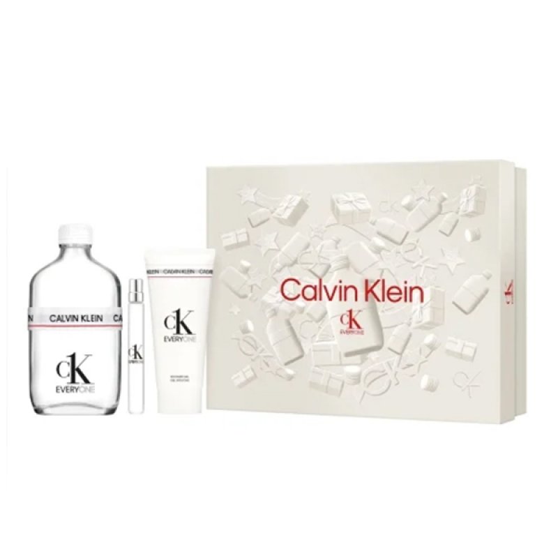 Set Calvin Klein Everyone Zero, Unisex, Eau De Toilette 200ml Gel De Dus 100ml Eau De Toilette 10ml