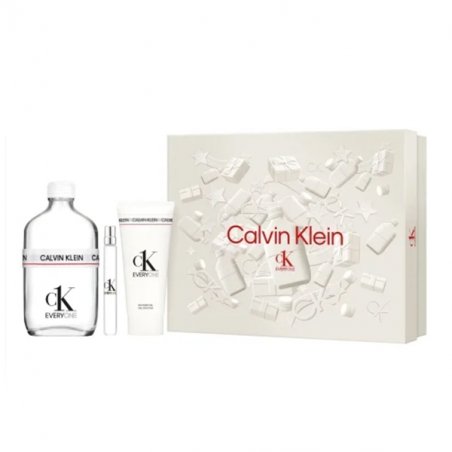 Set Calvin Klein Everyone Zero, Unisex, Eau De Toilette 200ml Gel De Dus 100ml Eau De Toilette 10ml