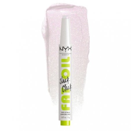 NYX Professional Makeup Fat Oil Slick Click Lightweight Buildable Pigmented Vegan Lip Balm Main Character 01