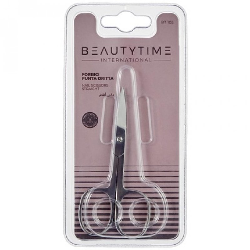 Beautytime Straight Blade Nail Scissors
