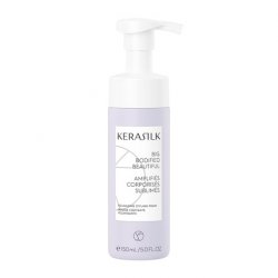 KERASILK Volumizing Styling Foam Lightweight Formula with Heat Protection 150ml